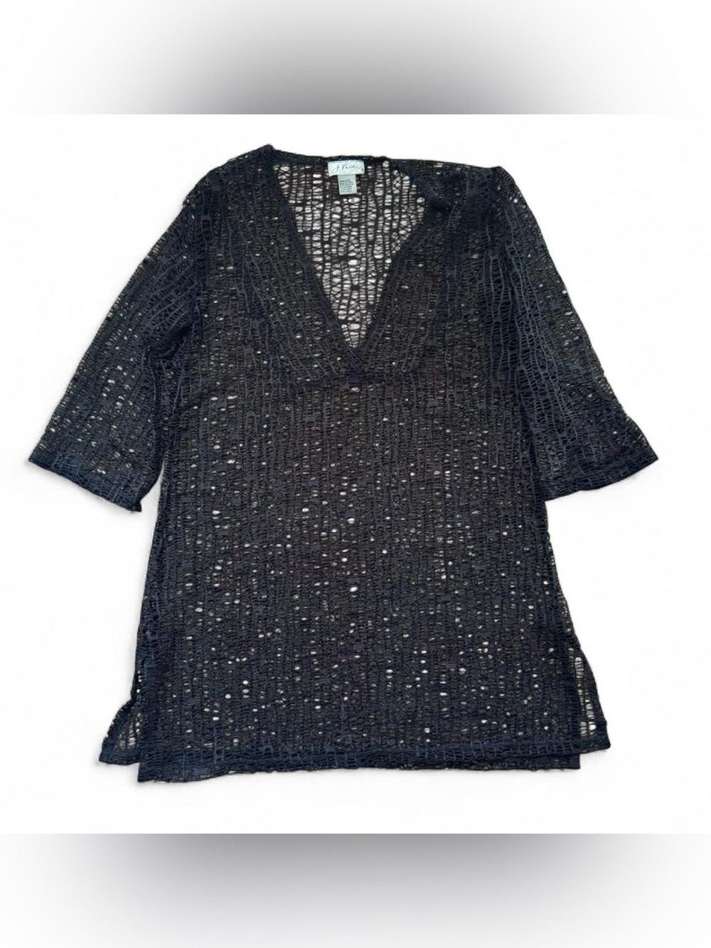 Black Swim Cover-Up Tunic